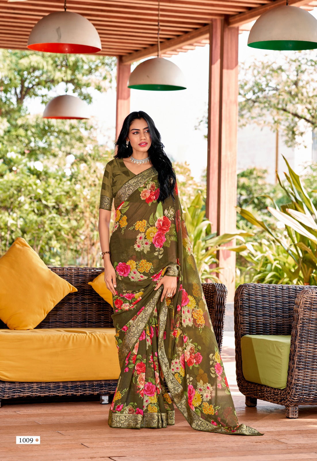 Stavan Fuldani Weightless Printed Sarees Catalog
